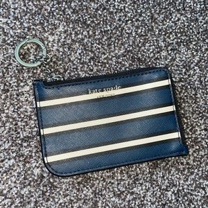 Kate spade zip wallet keychain